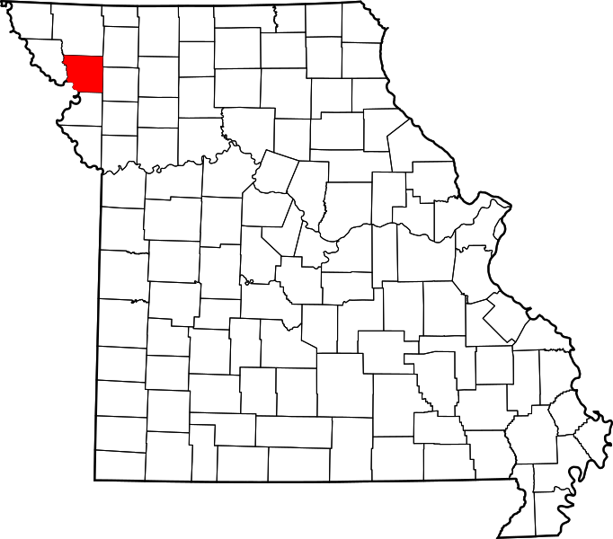 Fil:Map of Missouri highlighting Andrew County.svg