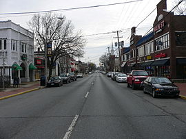 Huvudgatan i Newark
