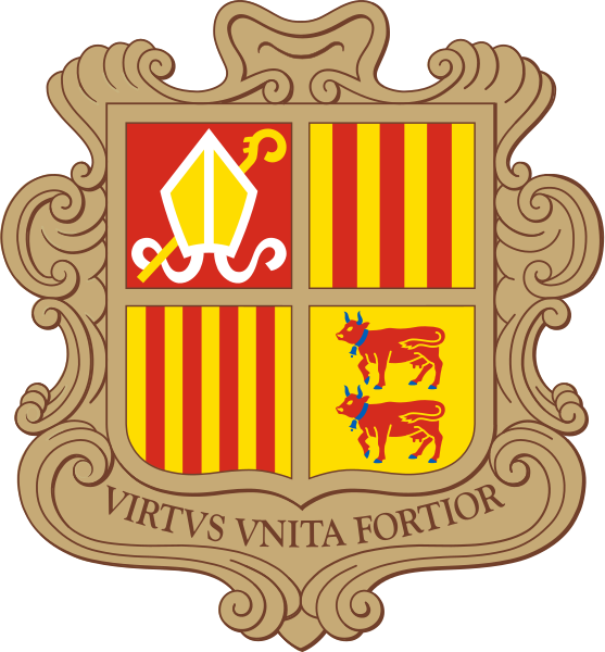 Fil:Coat of arms of Andorra.svg