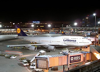 Lufthansaplan i Frankfurt am Main