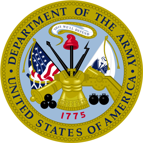 Fil:Seal of the US Department of the Army.svg