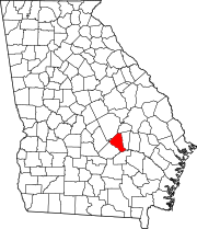 Fil:Map of Georgia highlighting Wheeler County.svg