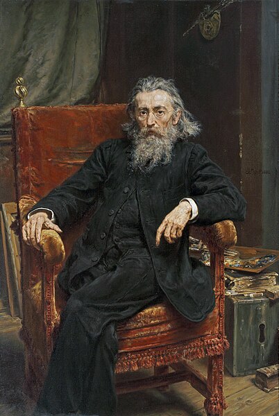 Fil:Jan Matejko-Auto portrait.jpg