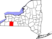 Map of New York highlighting Allegany County.svg