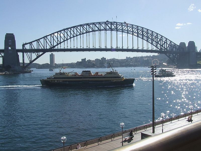 Fil:Sydney Harbour Bridge from the Opera House.jpg
