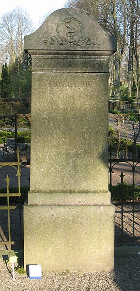 Fil:Grave of swedish professor Maximilian Victor Odenius.jpg