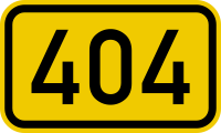 Fil:Bundesstraße 404 number.svg