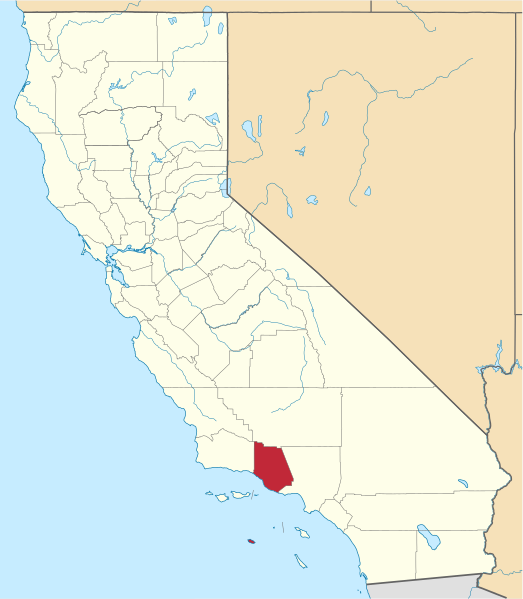 Fil:Map of California highlighting Ventura County.svg