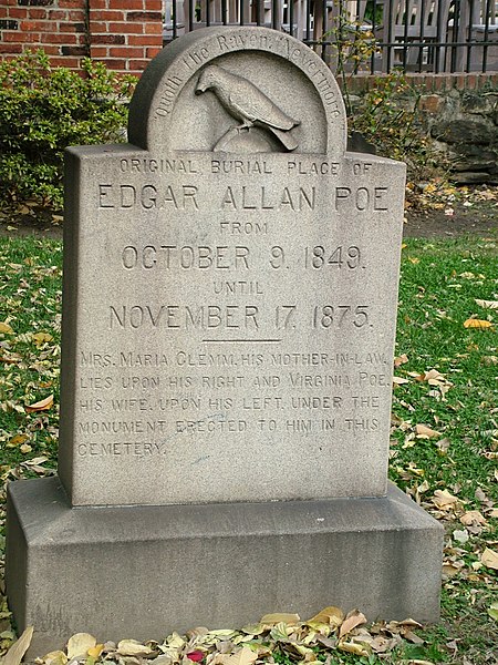 Fil:Edgar allan poes grave.jpg