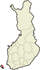 Saltviks kommun kommuns läge