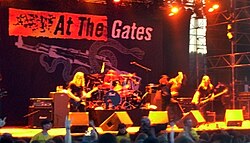 At the Gates på Sweden Rock Festival, 2008.