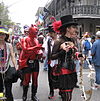 2007 års upplaga av New Orleans Mardi Gras firas i The French Quarter den 20 februari detta år.