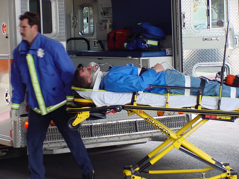 Fil:MS1 on stretcher.jpg