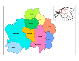 Kommuner i Rapla län