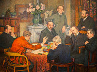 Theo van Rysselberghe The Reading 1903.jpg