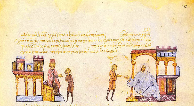 Fil:Skylitzes Simeon sending envoys to the Fatimids.jpg