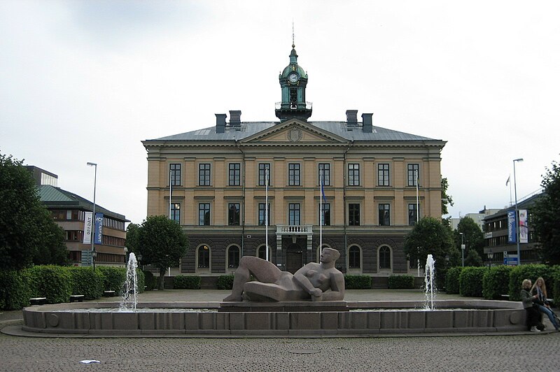 Fil:Rådhuset, Gävle, från norr.jpg