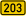 Bundesstraße 203 number.svg