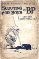 Omslaget på andra delen av Scouting for Boys, januari 1908