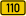 Bundesstraße 110 number.svg