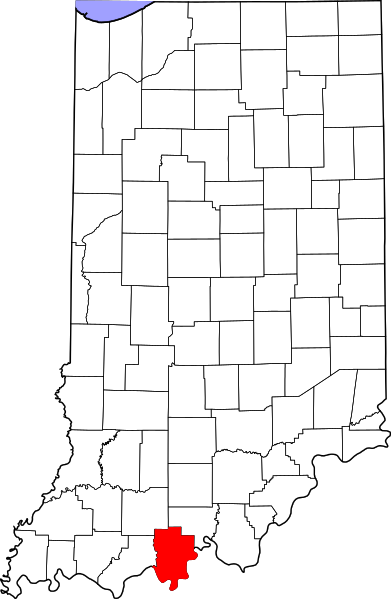 Fil:Map of Indiana highlighting Perry County.svg