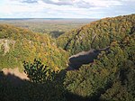 Vy från Kopparhatten på Söderåsen