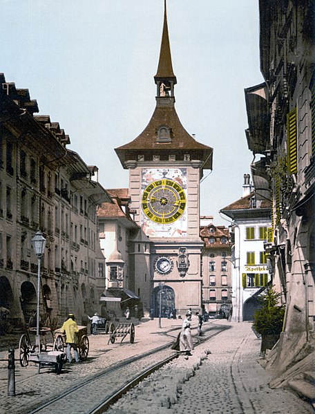 Fil:Bern Clocktower 1900.jpeg