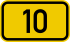 Bundesstraße 10 number.svg