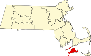 Fil:Map of Massachusetts highlighting Dukes County.svg