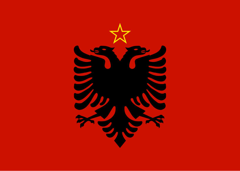 Fil:Flag of Albania 1946.svg