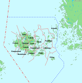 Signilskär på Ålandskartan