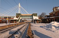 Järnvägsstationen i Hallsberg