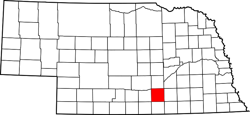 Fil:Map of Nebraska highlighting Adams County.svg