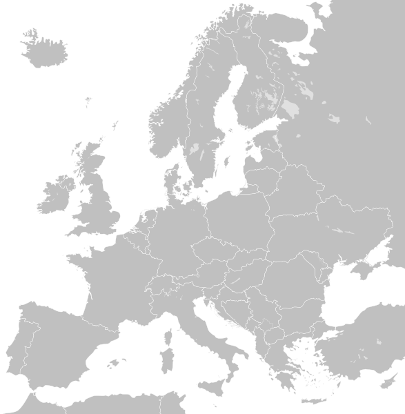 Fil:Blank map of Europe cropped.svg