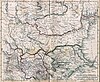 Karta över Bulgarien år 1849
