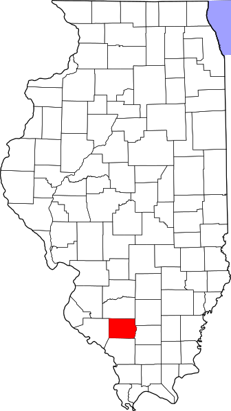 Fil:Map of Illinois highlighting Perry County.svg