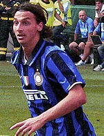 Zlatan för Inter.