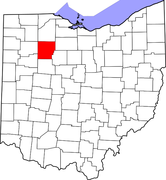 Fil:Map of Ohio highlighting Hancock County.svg