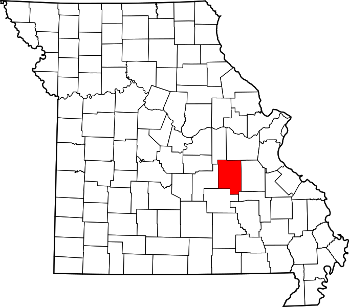 Fil:Map of Missouri highlighting Crawford County.svg