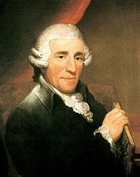 Joseph Haydn målad av Thomas Hardy 1792.