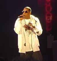 Jay-Z under en konsert, 2007.