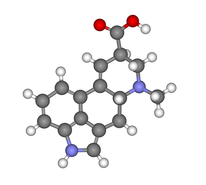 Fil:Lysergic acid.png
