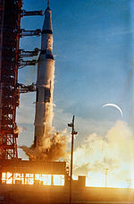 Apollo 8 lyfter från startplattan