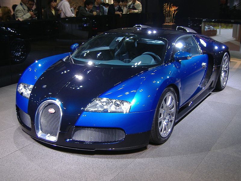 Fil:Bugatti veyron in Tokyo.jpg