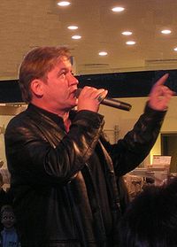 Johnny Logan i Roskilde i Danmark 2005.