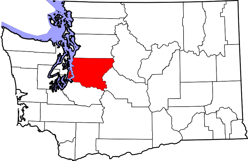 Fil:Map of Washington highlighting King County.svg