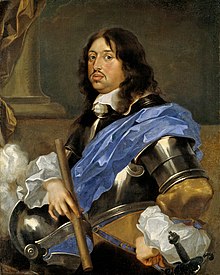 Kung Karl X Gustav av Sverige (porträtt av Sébastien Bourdon 1652-1653)