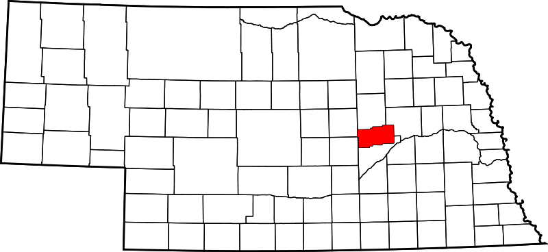 Fil:Map of Nebraska highlighting Nance County.svg