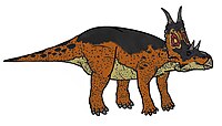 Illustration av Diabloceratops.