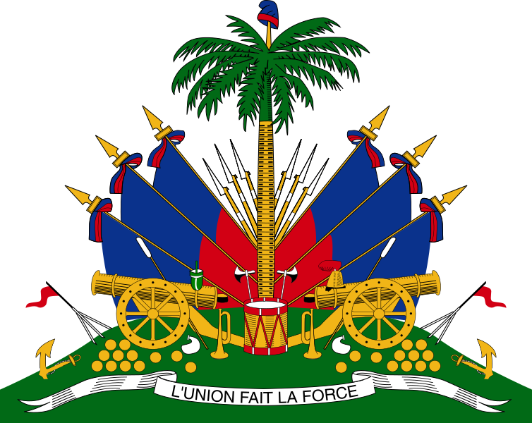 Fil:Coat of arms of Haiti.svg
